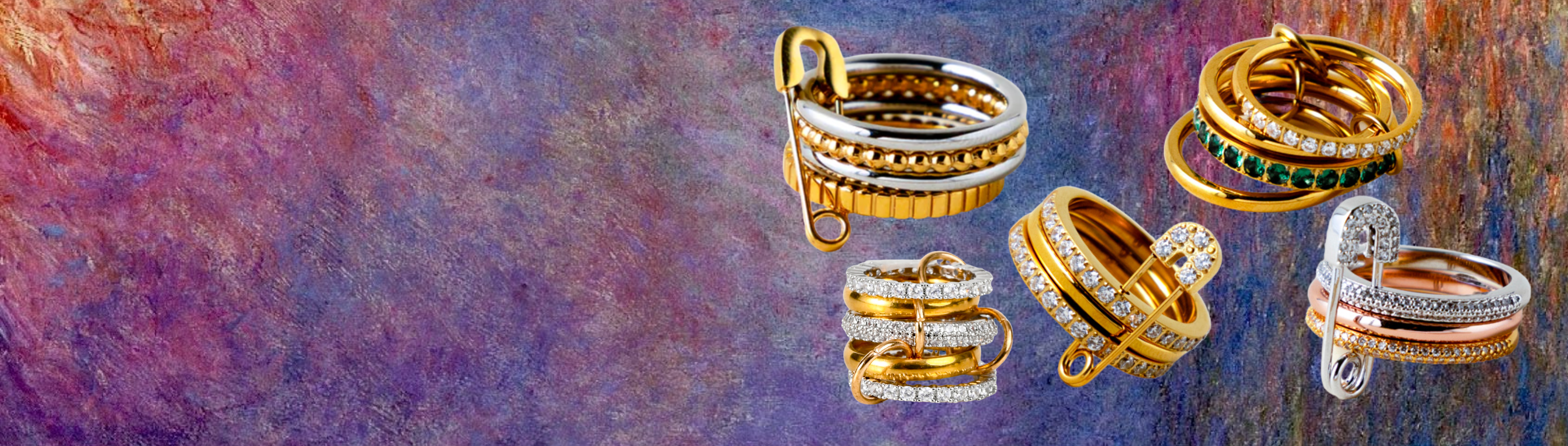 Interlinked Ring Stacks