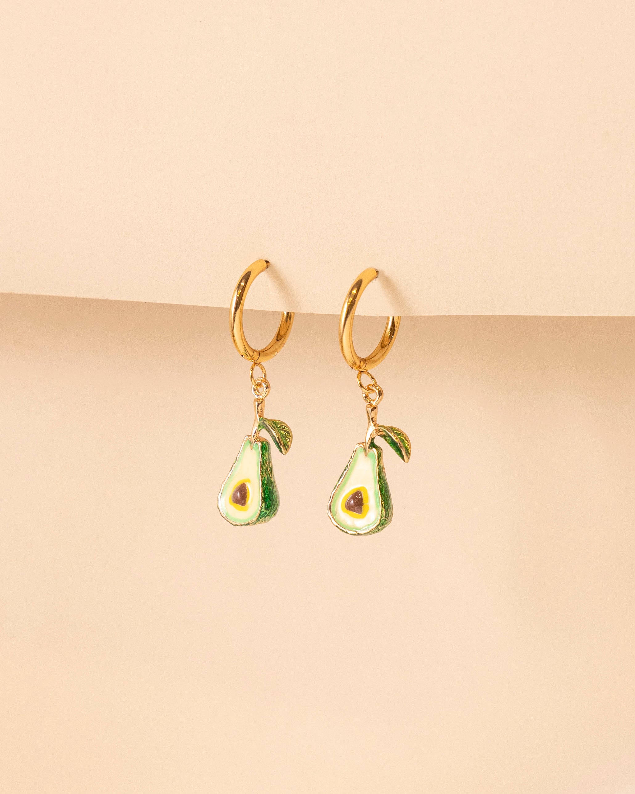 Avo Charm Hoops