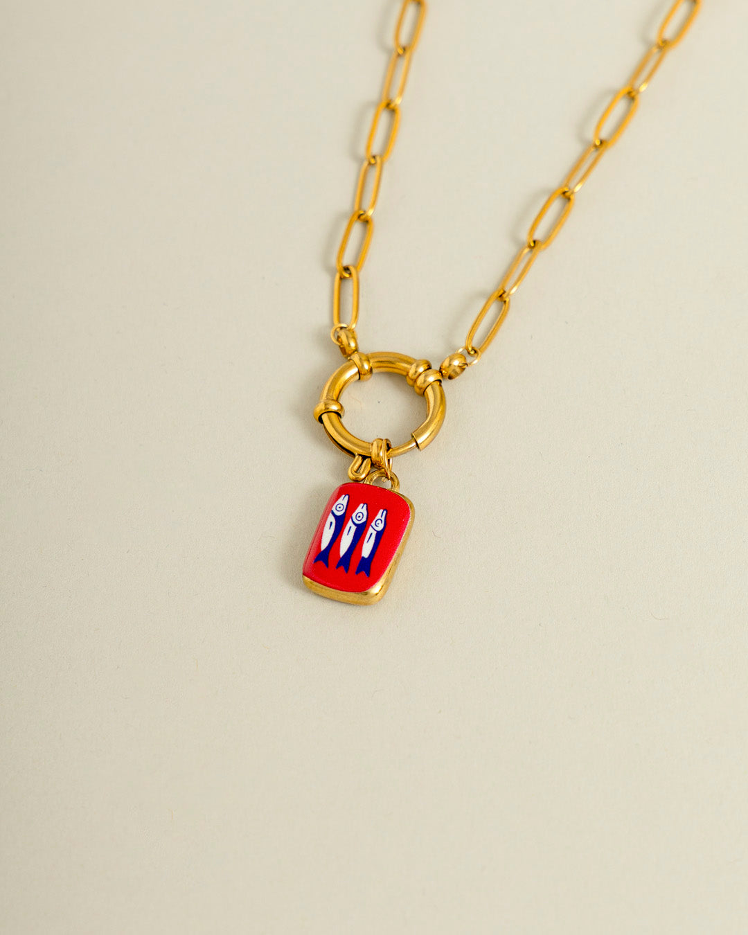 Tin and Tide Charm