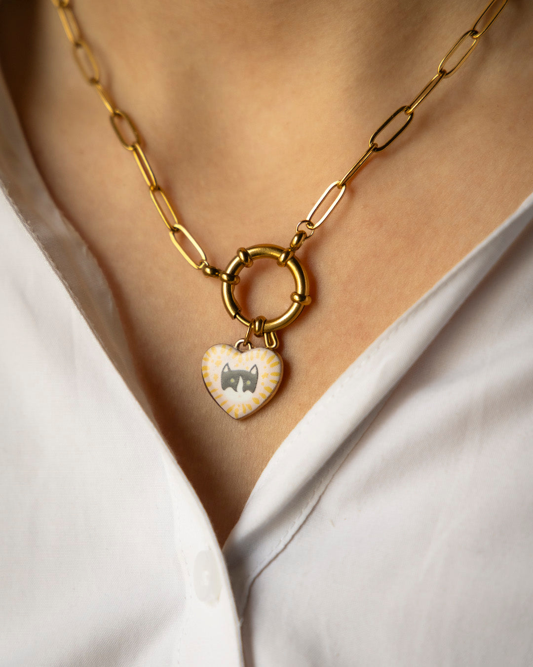 Mooncat Charm