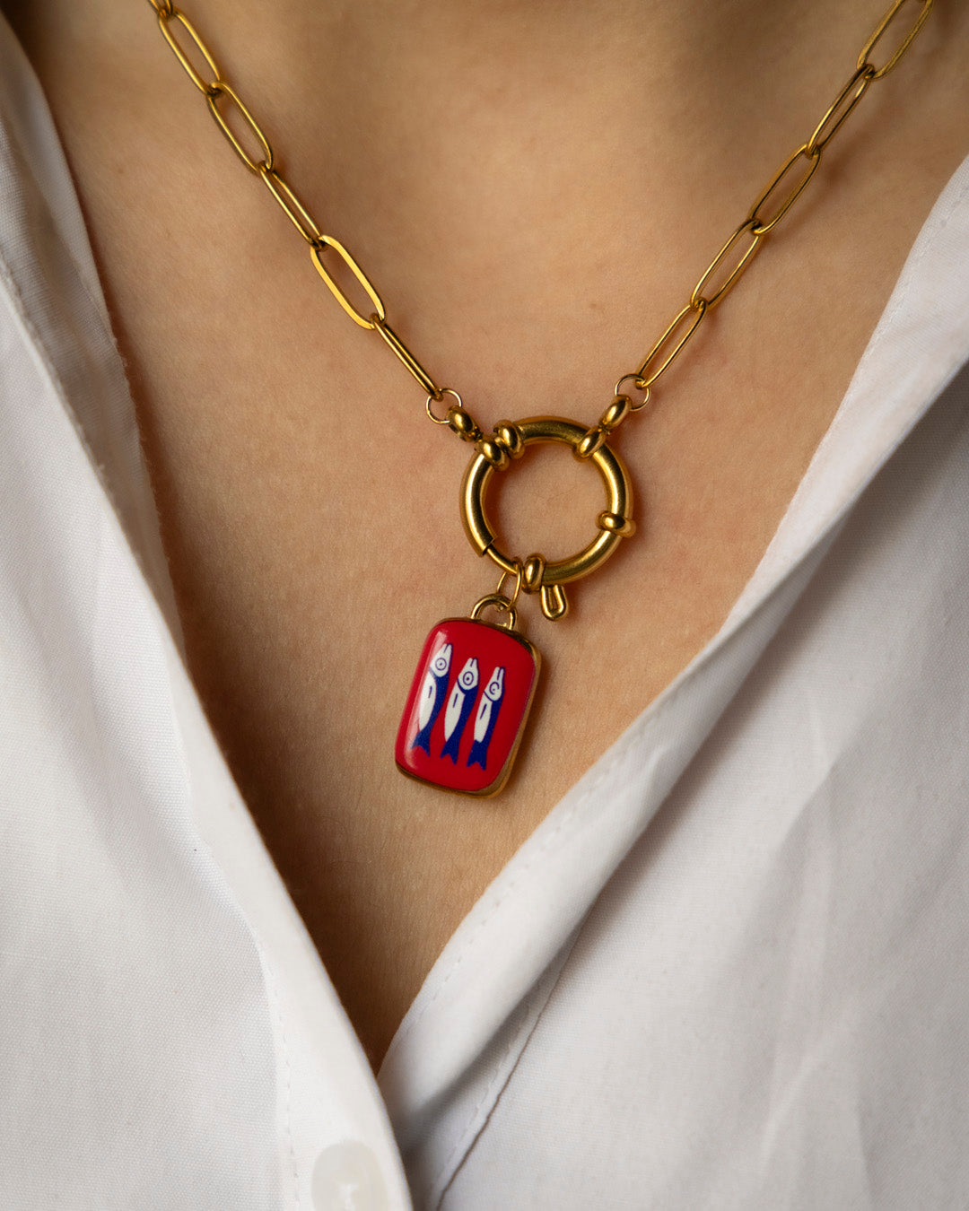 Tin and Tide Charm