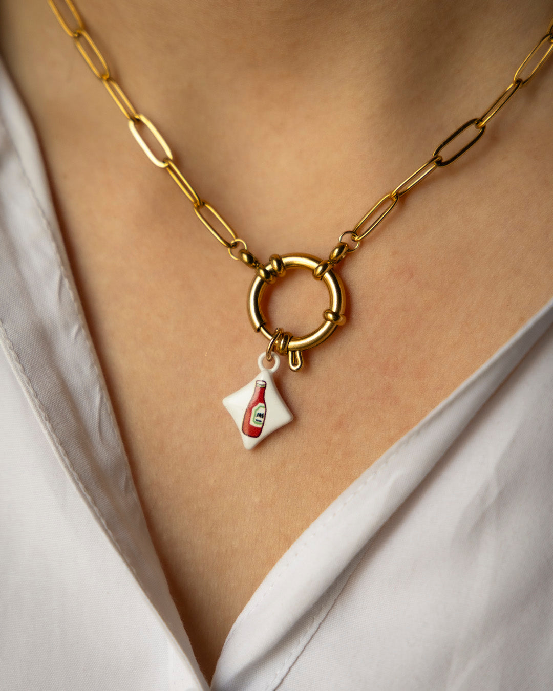 Hot Sauce Charm