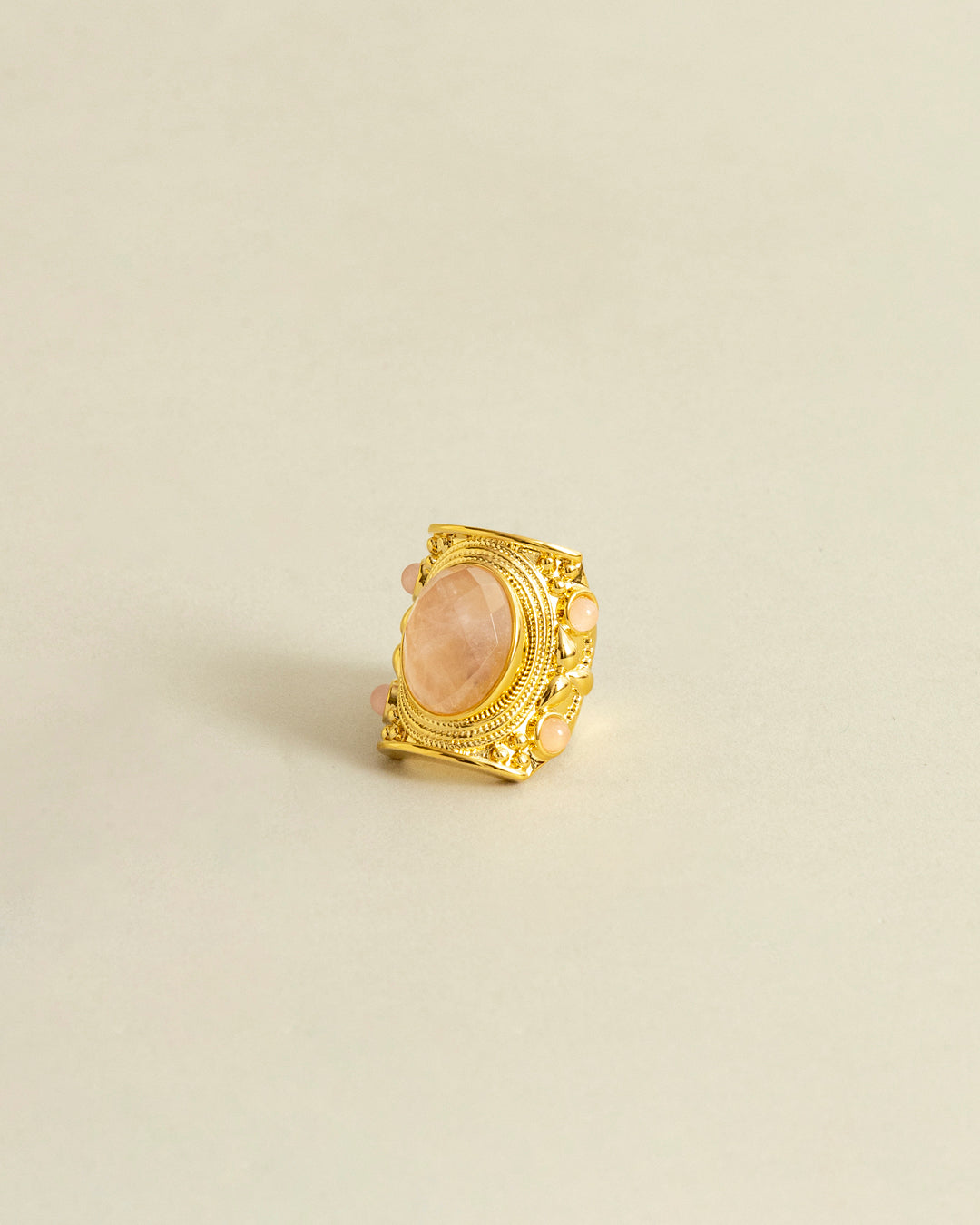 Quartz Stone Ring