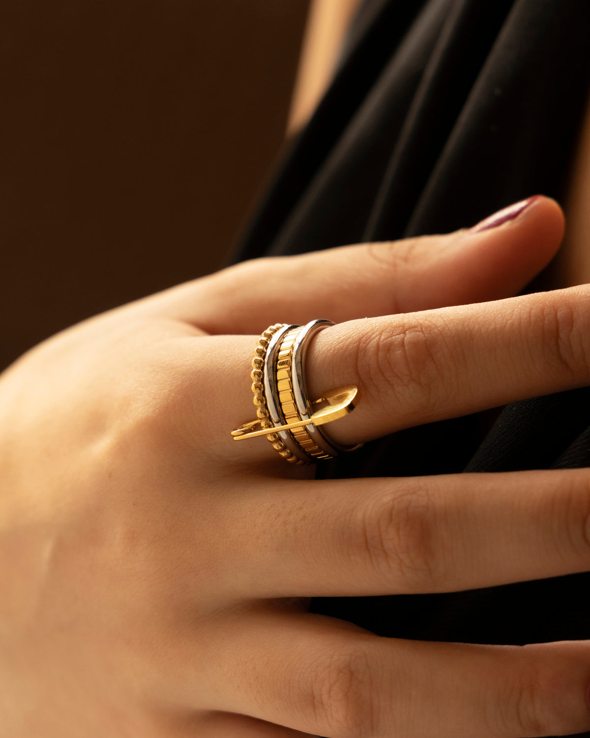 Rabel Rind Rebel Ring Stack – Nostoi