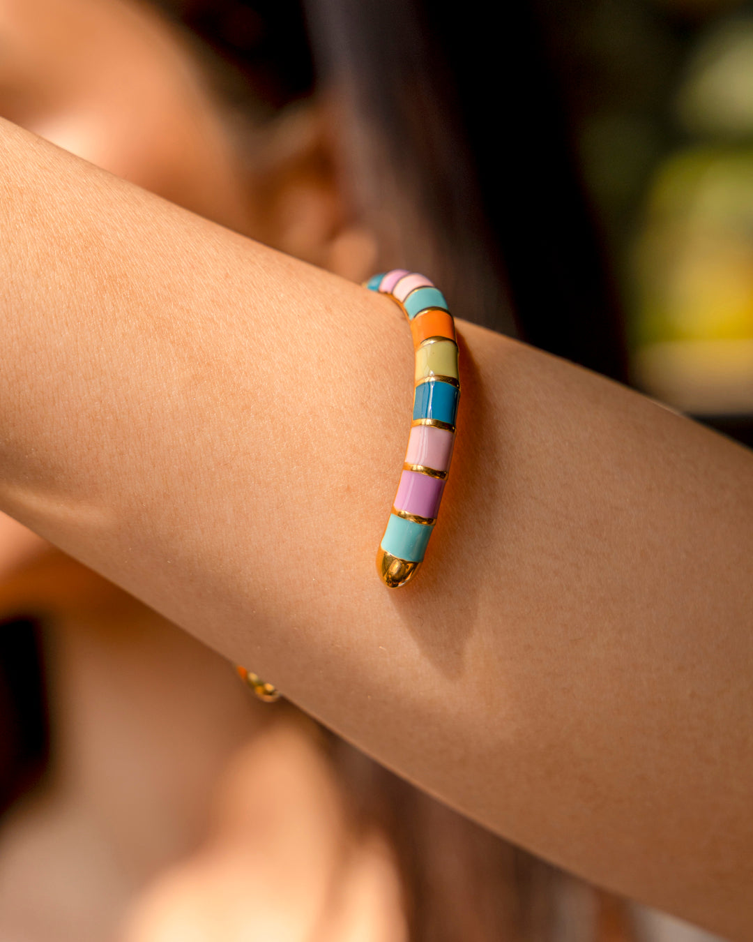 Candy Strip Bangle