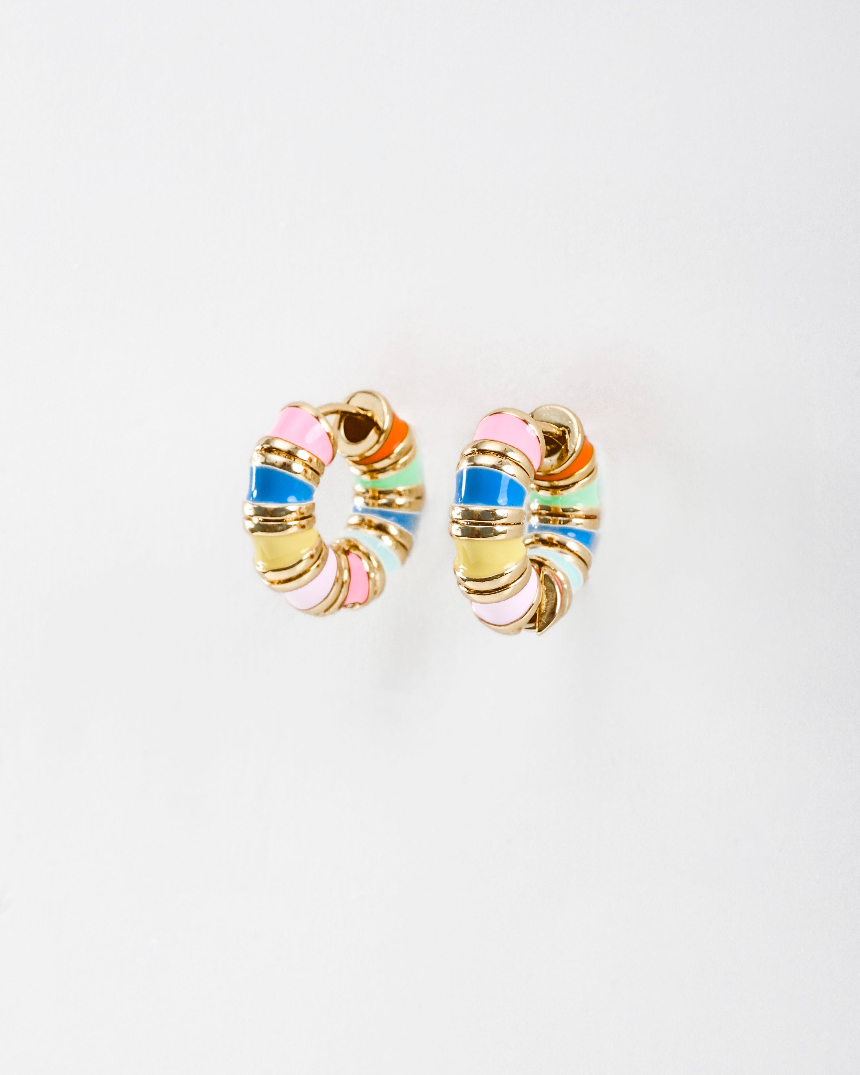 Sorbet Twist Hoops