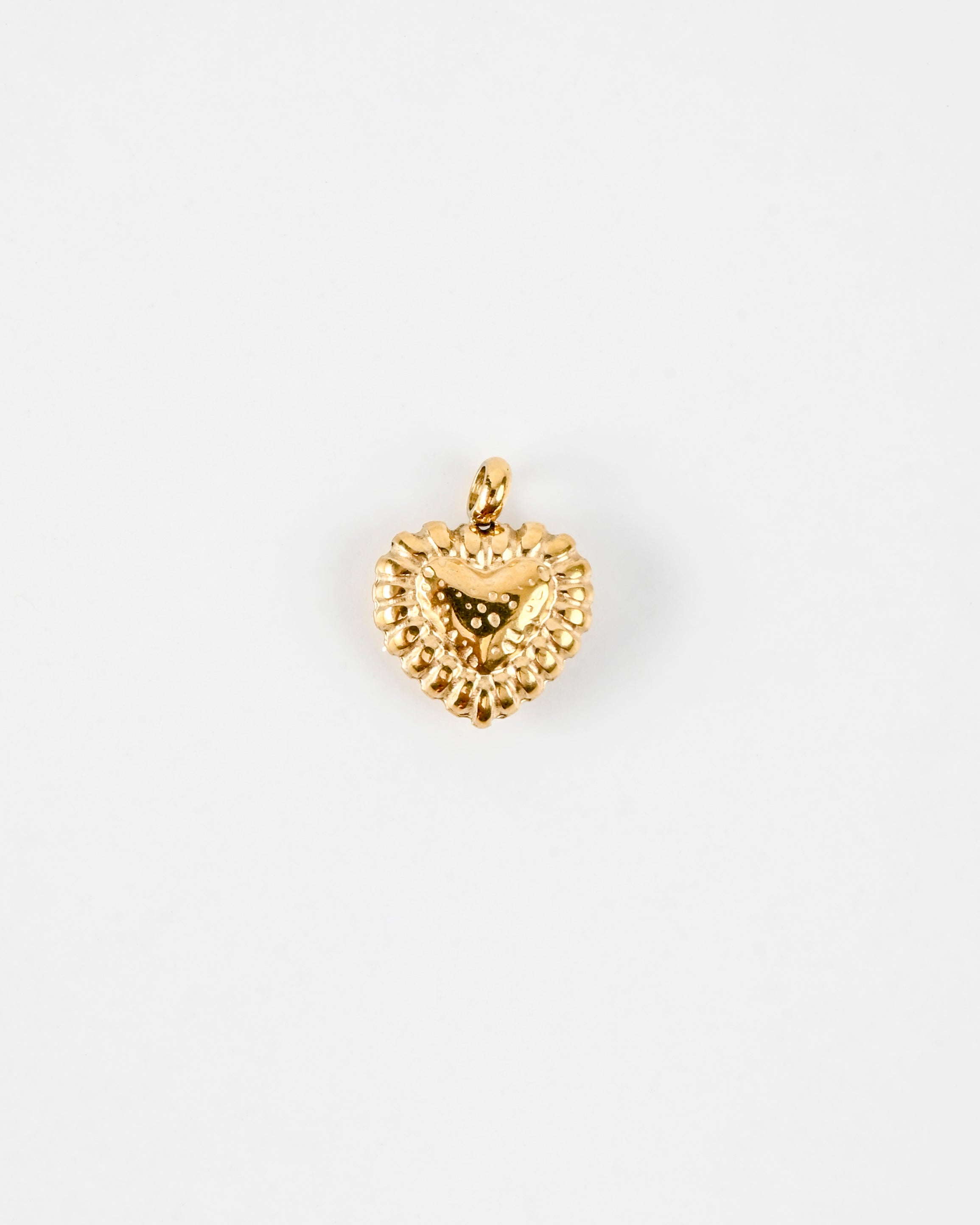Gilded Heart Charm