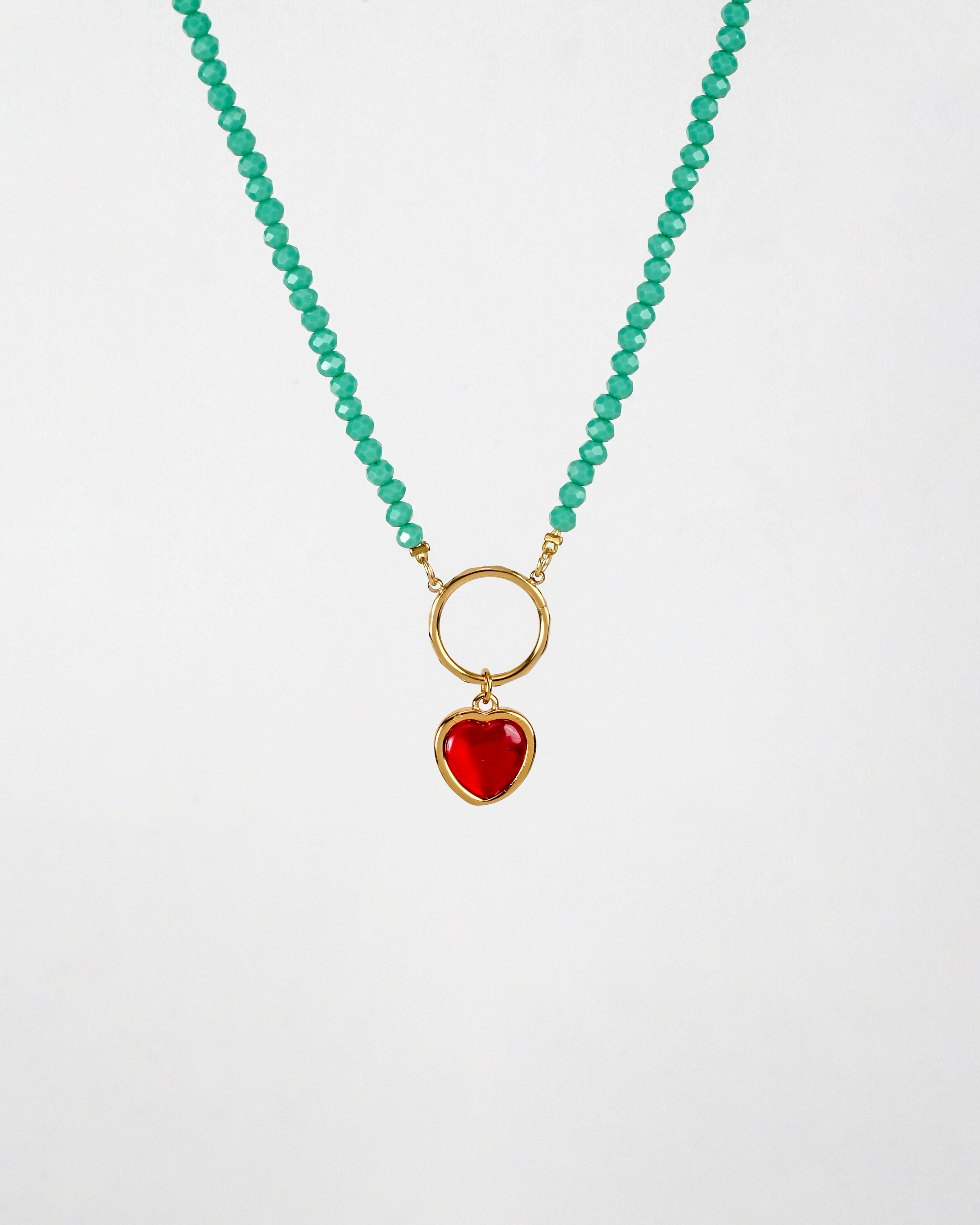 Heart Medallion Charm