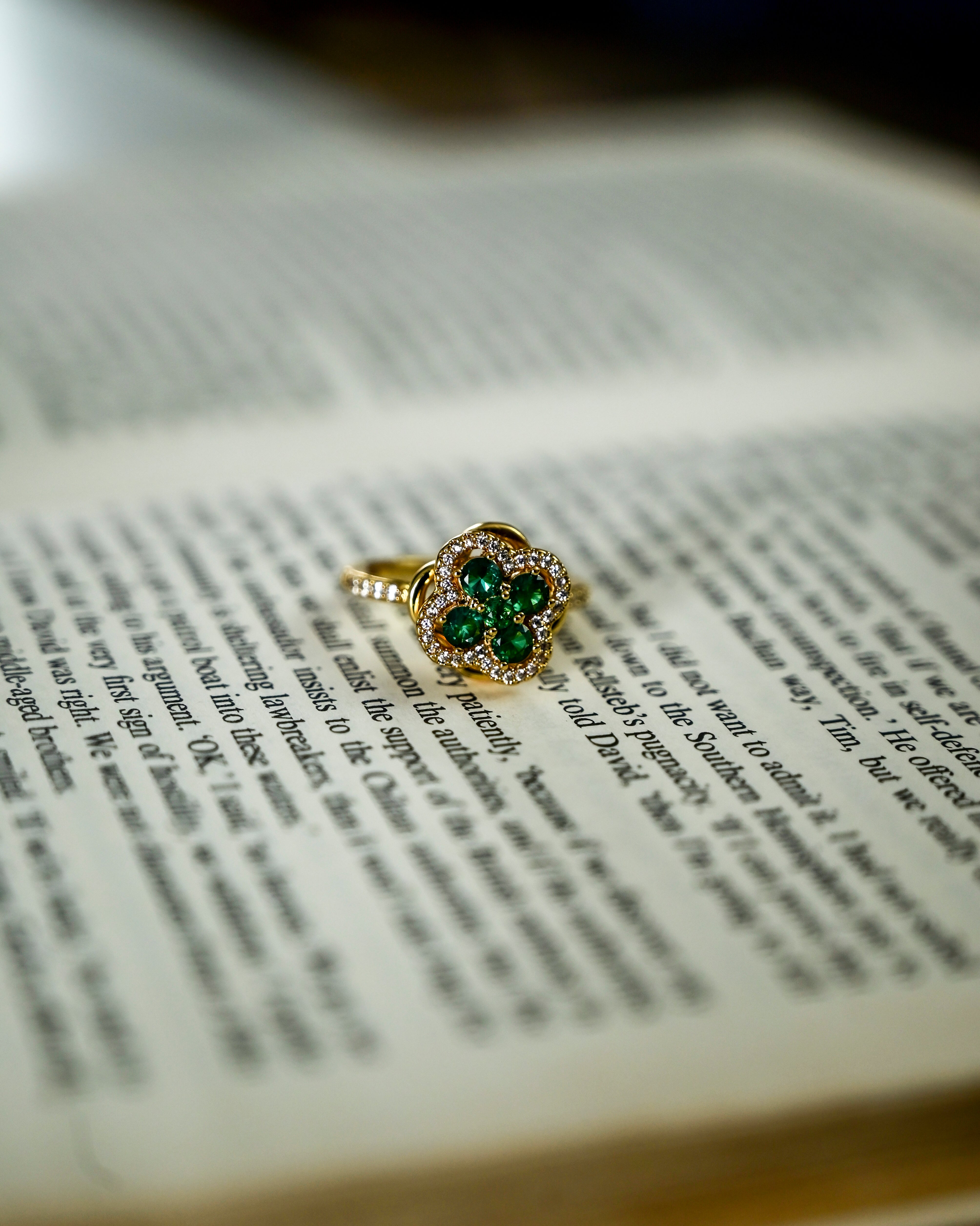 Four Leaf Clover Ring