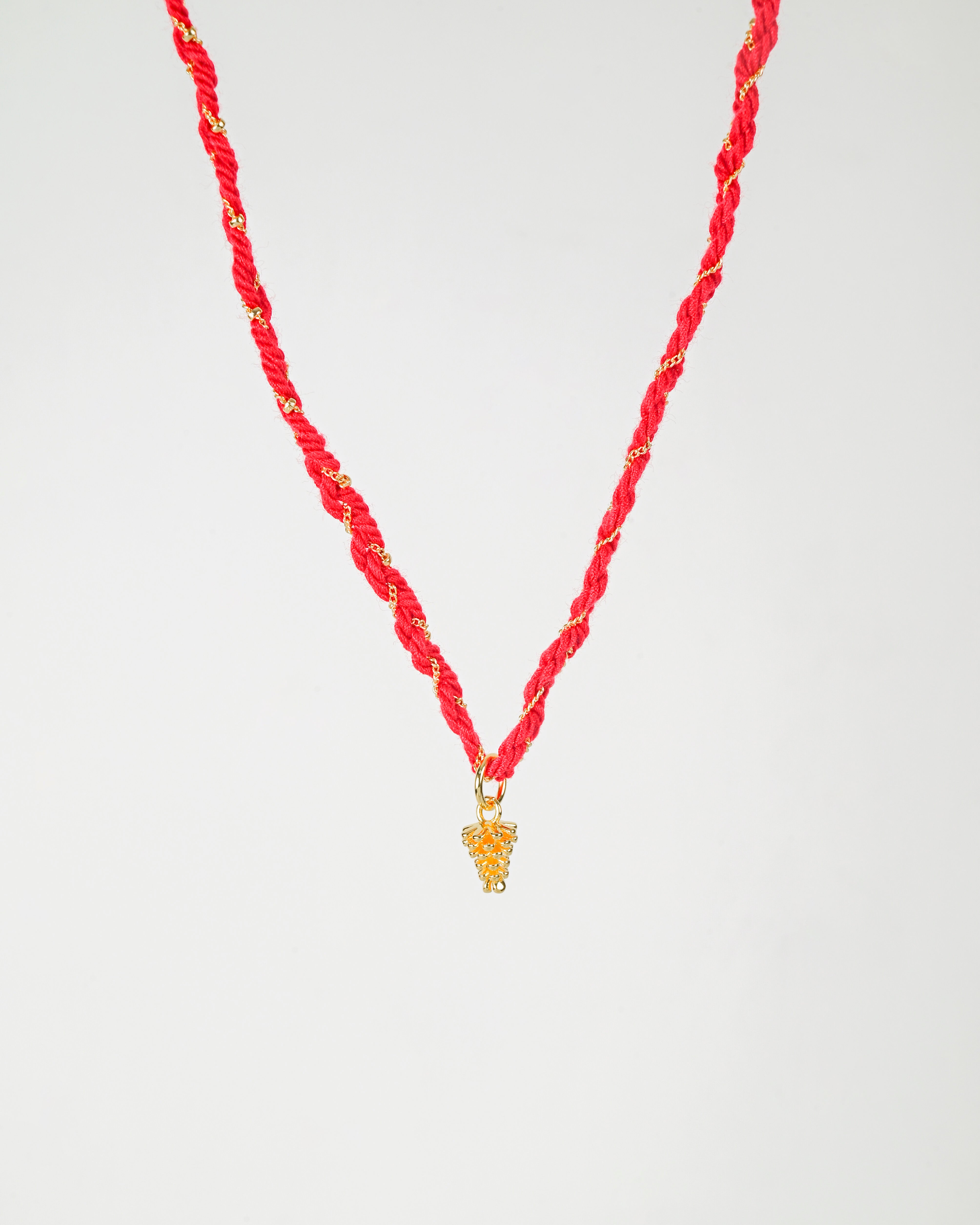 Berry Thread Necklace