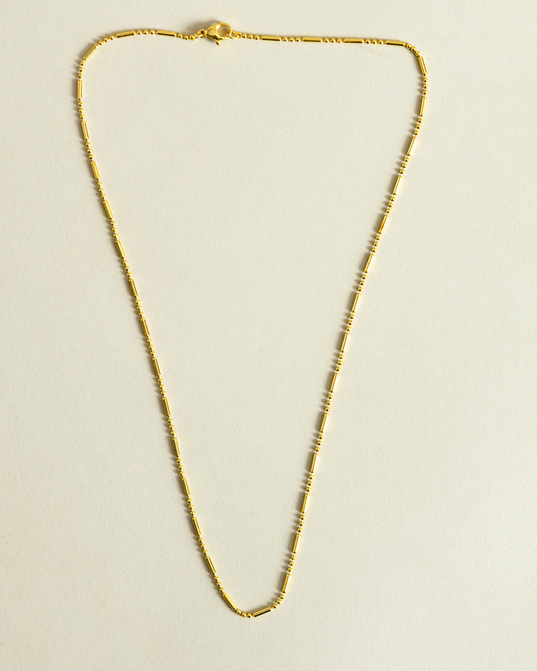 Beaded Bar Chain