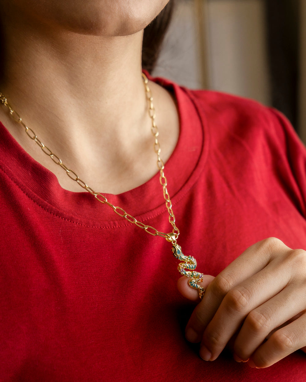 Serpentina Charm