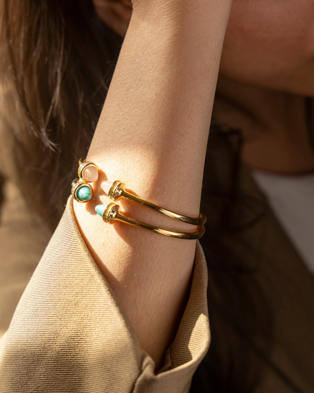 Firoza Bangle Cuff